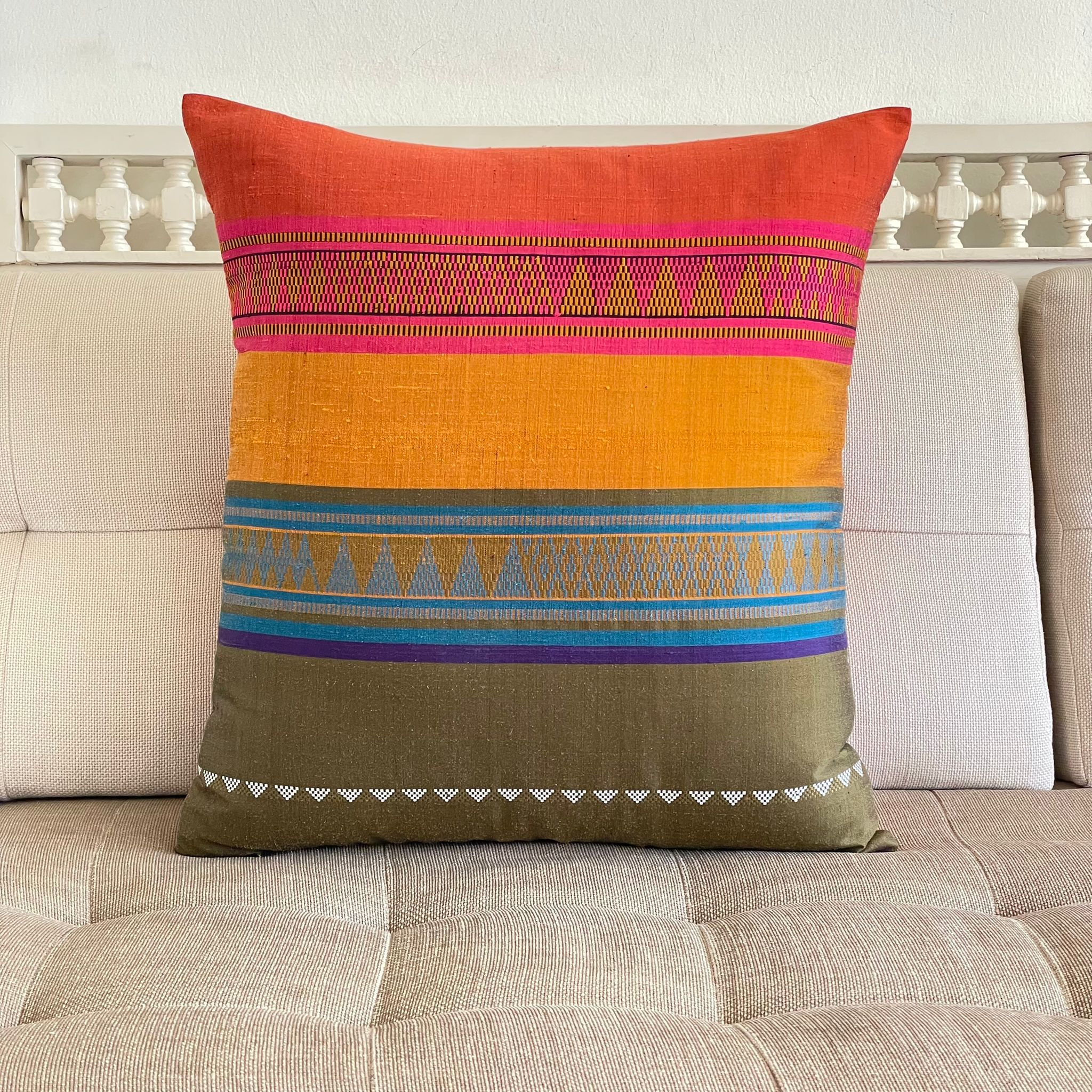 Sadu Handwoven Cushion - Classic Collection