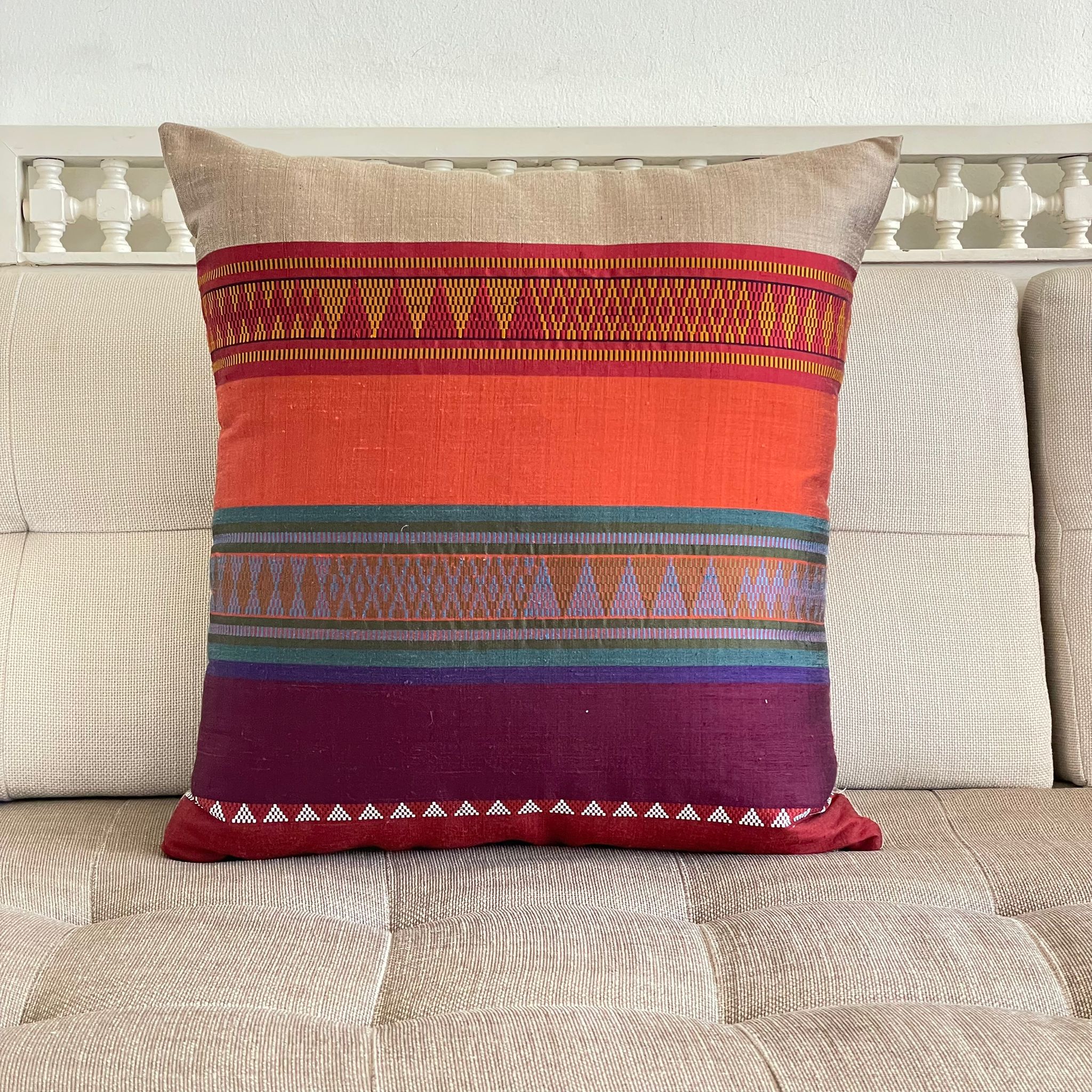 Sadu Handwoven Cushion - Classic Collection